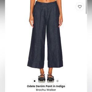 BROCHU WALKER ODELE LINEN BLEND WIDE LEG